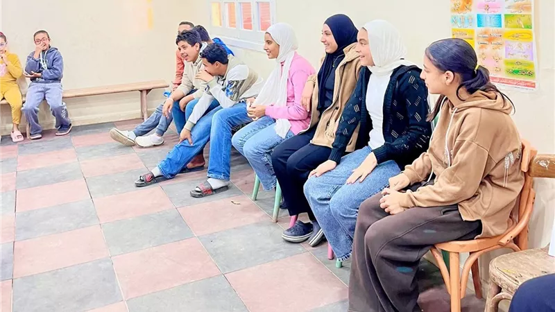 تنمية النشء تنظم اللقاء الأسبوعي لكشافة مركز شباب الإسماعيلية في دمياط