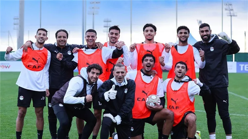 منتخب مصر يبدأ الاستعداد لمواجهة أنجولا في كأس أمم أفريقيا 