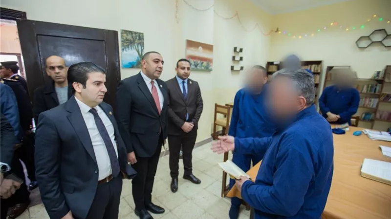 النيابة العامة تجري تفتيشًا لمركز إصلاح وتأهيل المنيا 3.. صور