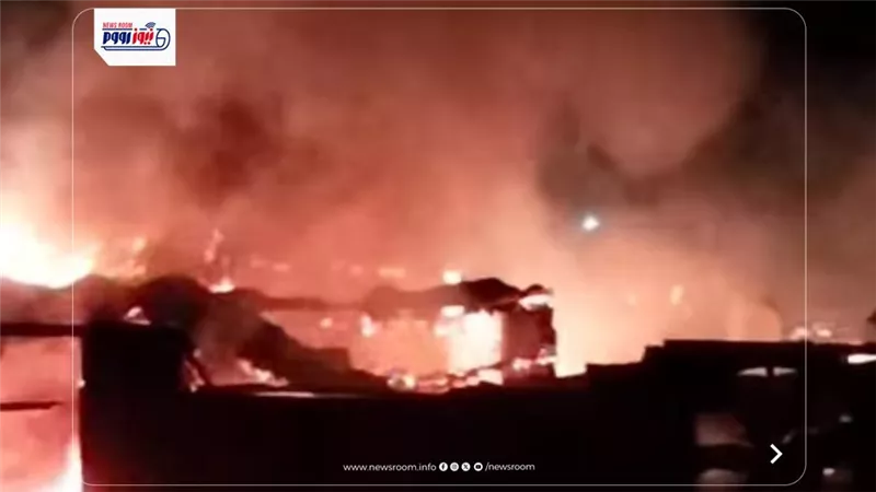 السيطرة على حريق في مزرعة دواجن ونفوق 5 آلاف كتكوت بالفيوم
