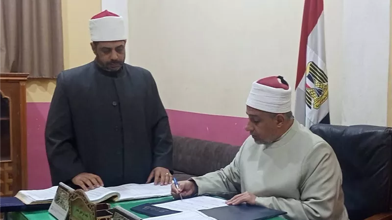 لضبط العمل الدعوي..استمرار حملات المرور الميدانية لمدير مديرية أوقاف الغربية 