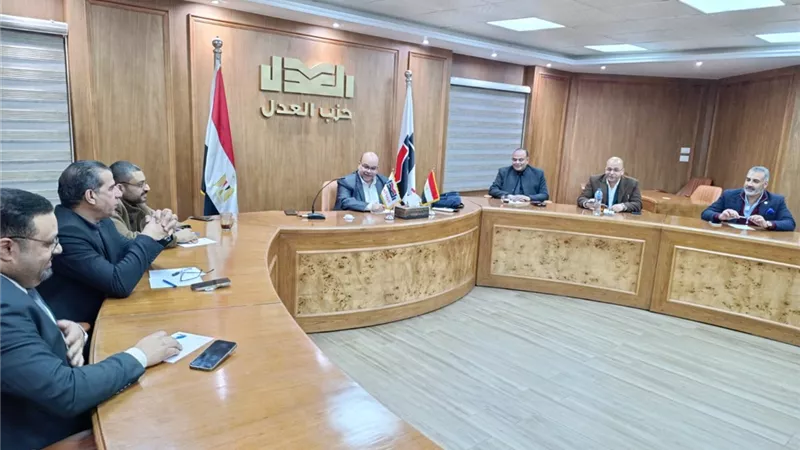المكتب السياسي لحزب العدل يجتمع لإقرار خطط عمل الفترة القادمة