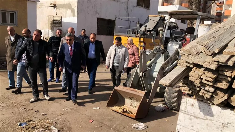 محافظ الدقهلية يتفقد المركز التكنولوجي والحملة الميكانيكية في مركز المنصورة