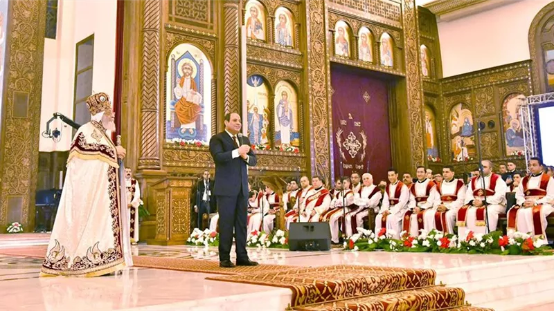 عبد العاطي: الرئيس السيسي أول رئيس يزور الكاتدرائية يوم 6 يناير لتهنئة الأقباط