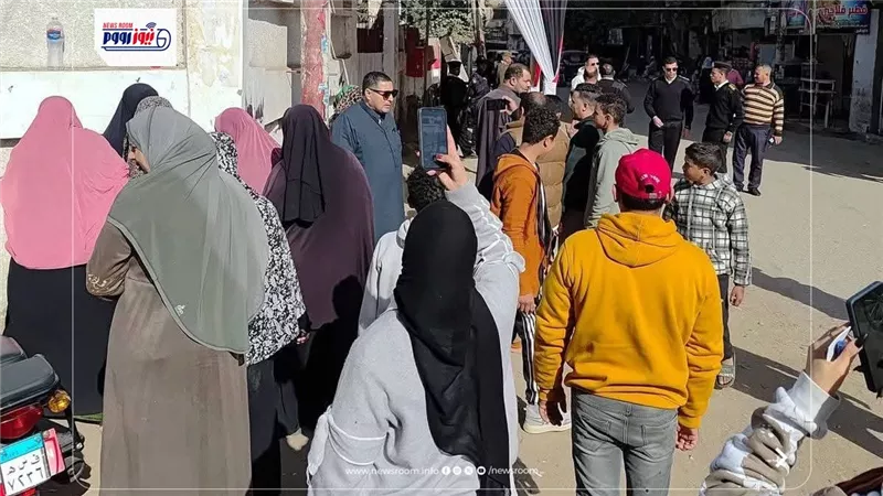 تواصل إقبال الناخبين في اليوم الثاني لجولة الإعادة بالدائرة الرابعة في الفيوم