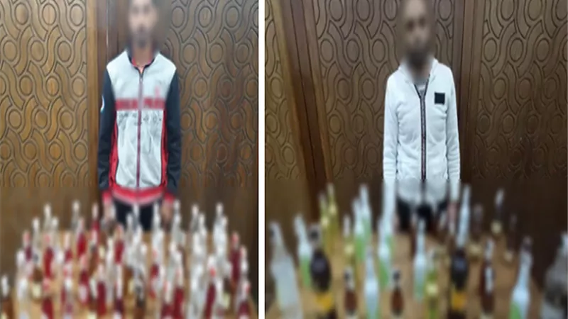 قبل احتفالات رأس السنة.. ضبط تاجري مشروبات كحولية مغشوشة بالإسكندرية