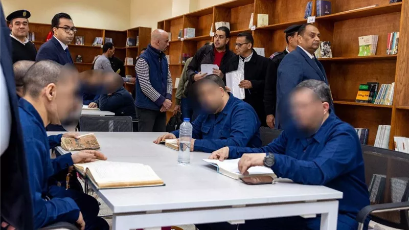 النيابة العامة تجري تفتيشا لمركز  إصلاح وتأهيل برج العرب 1و3| صور