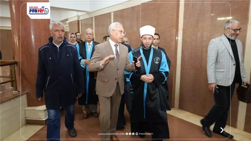 رئيس جامعة المنيا يستقبل وزير الأوقاف ويبحث سبل التعاون المشترك