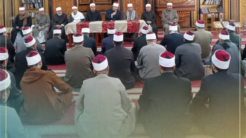  لتنظيم العمل الدعوي..مدير أوقاف البحيرة يجتمع بأئمة ابو حمص