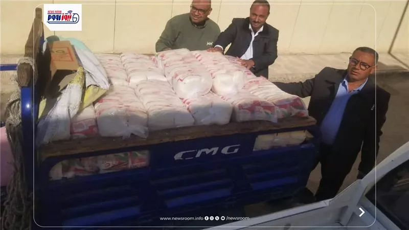 المنيا: تكثيف الحملات الرقابية بالأسواق وضبط طن سكر مهرب خلال أعياد رأس السنة