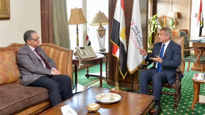 رئيس الأعلى للإعلام يلتقي د. حسام لطفي خبير الملكية الفكرية