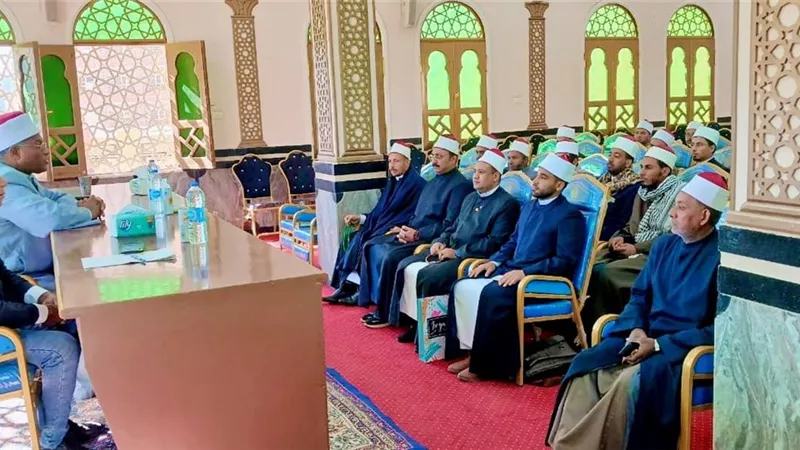 للارتقاء بمستوى الخدمات الدعوية..اجتماع موسع بأوقاف الوادي الجديد