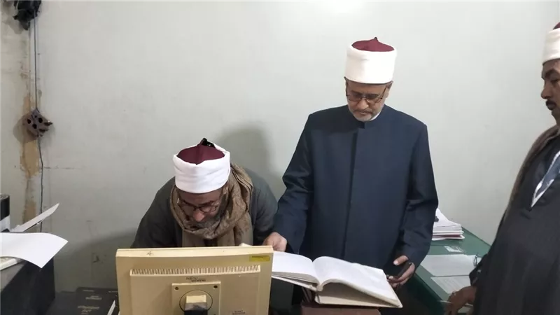 لضبط سير العمل الدعوى والإداراى..جولة تفقدية لوكيل اوقاف سوهاج بإدارة البلينا