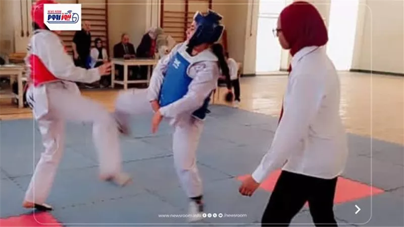 تعليم الفيوم يحصد المركز السادس جمهوريًا في التايكوندو بنات