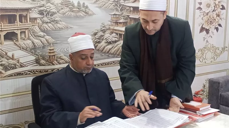لضبط العمل الدعوي..استمرارا لحملات المرور الميدانية لمدير مديرية أوقاف الغربية