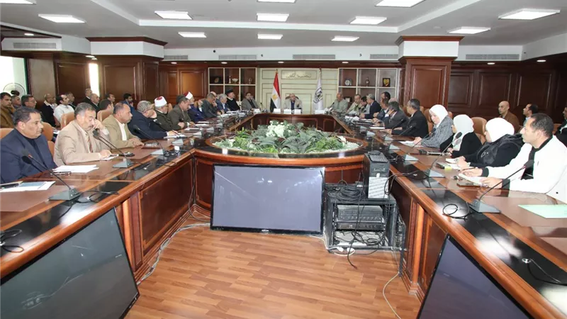 محافظ بني سويف يعلن خطة الموجة 28 لإزالة التعديات على أراضي الدولة