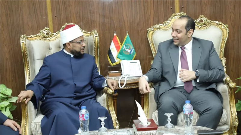 لبناء الوعي المجتمعي.. أمين (البحوث الإسلامية) يلتقي نائب محافظ المنوفية 