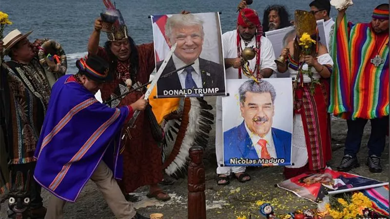 سقوط مادورو ومرض خطير سيصيب ترامب.. توقعات سحرة البيرو لعام 2026