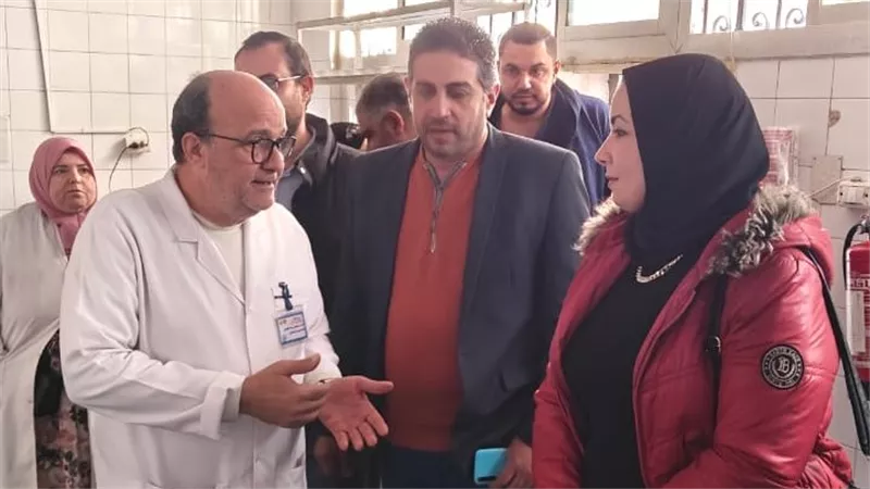 وكيل الطب العلاجي بالدقهلية يتفقد مستشفى أتميدة ويشدد على رفع جودة الخدمات