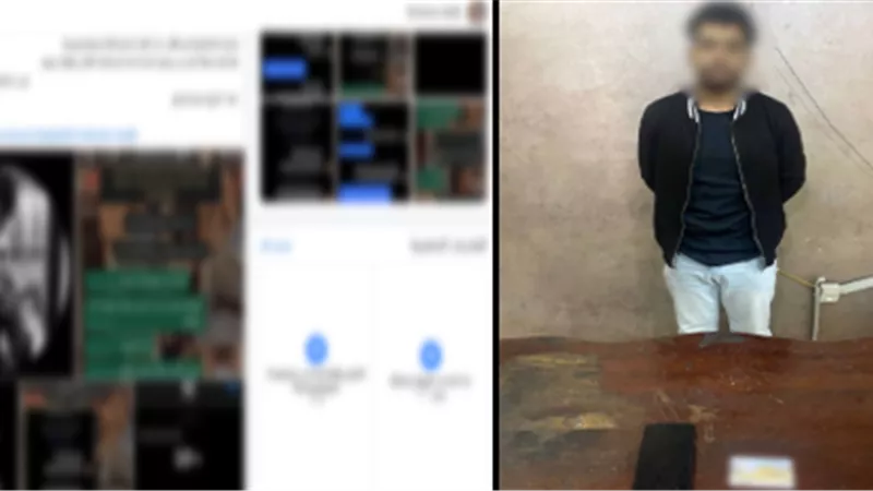سقوط مبتز إلكتروني هدد طالبة بالتشهير بعد رفضها الزواج منه