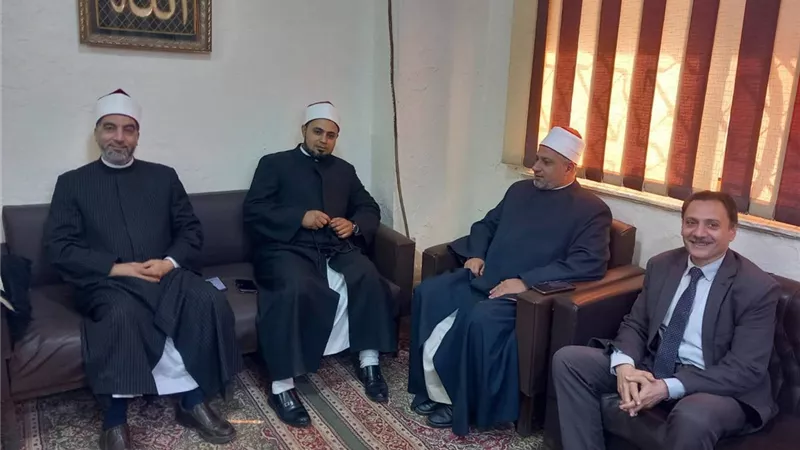 لبحث التعاون المشترك..وكيل أوقاف الغربية يلتقي مدير عام منطقة الوعظ