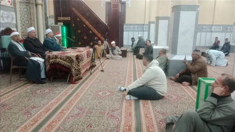 أوقاف المنوفية تحتفل بشهر رجب بمسجد سيدي شبل بمدينة الشهداء