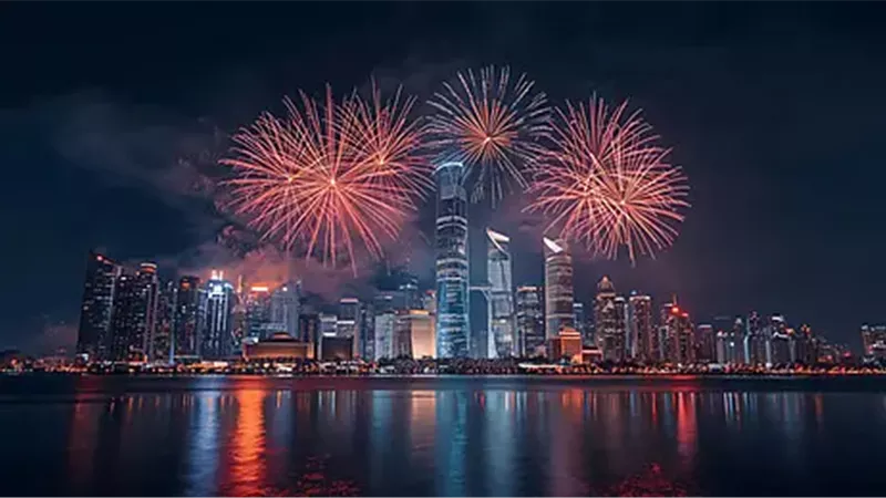 هذه الدولة.. آخر من ودع 2025 واستقبل 2026 حول العالم