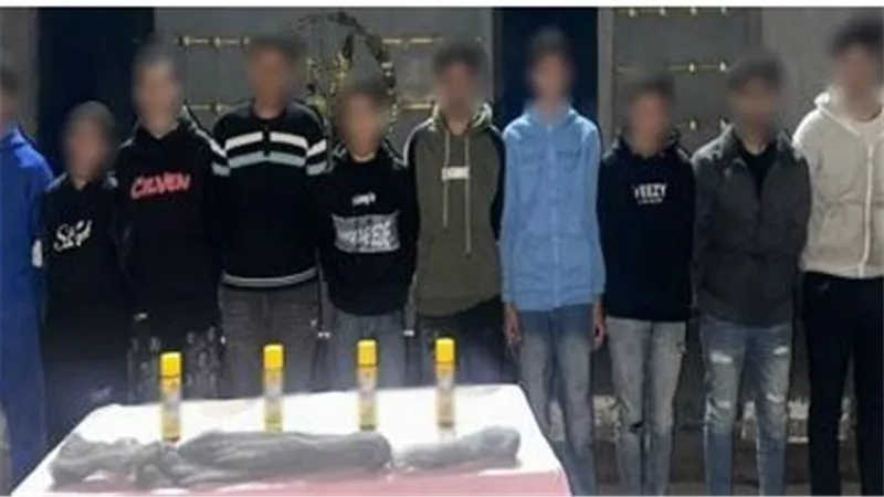 ضبط 10 أشخاص أشعلوا النيران في الشارع احتفالا برأس السنة بالإسكندرية