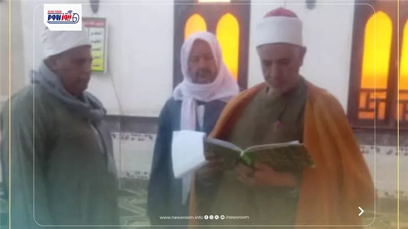 مدير مديرية أوقاف الفيوم يواصل جولاته المرورية على مساجد إدارة جنوب