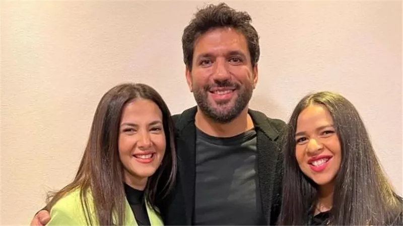 إيمي سمير غانم تحتفل بعيدي ميلاد شقيقتها دنيا وزوجها حسن الرداد |صور