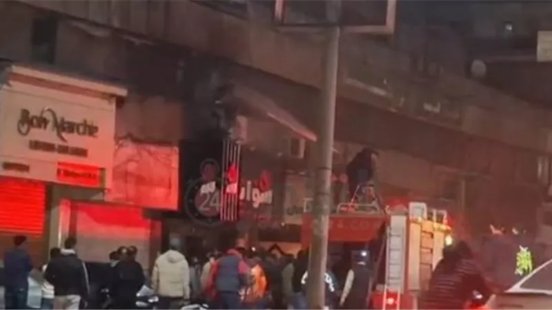 السيطرة على حريق داخل مطعم مشويات شهير بالمحلة دون إصابات