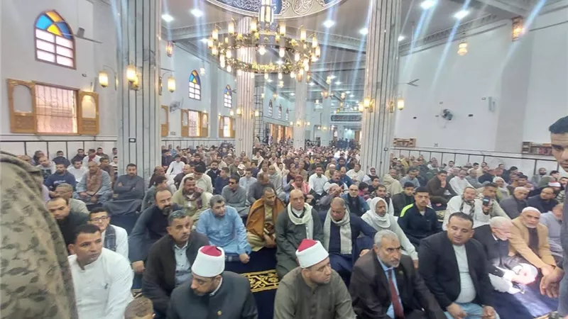  أوقاف الغربية تفتتح المسجد الغربي بقرية شندلات بمركز السنطة