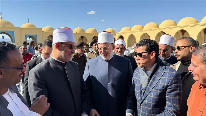 مفتي الجمهورية يشهد افتتاح مسجدَي 