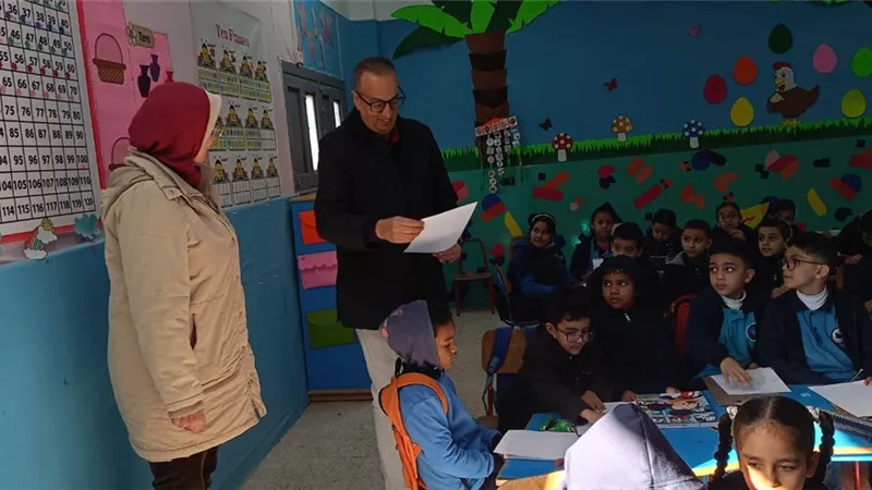 انطلاق التقييم النهائي للصفين الأول والثاني الابتدائي بالسويس