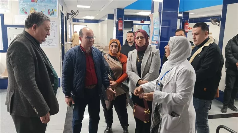 وكيل صحة الدقهلية يتفقد وحدتى الزهايرة وطماى الزهايرة بالسنبلاوين 