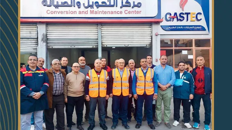 «إيجاس» تتابع تطبيق منظومة السلامة بمحطات تموين السيارات بالغاز الطبيعي