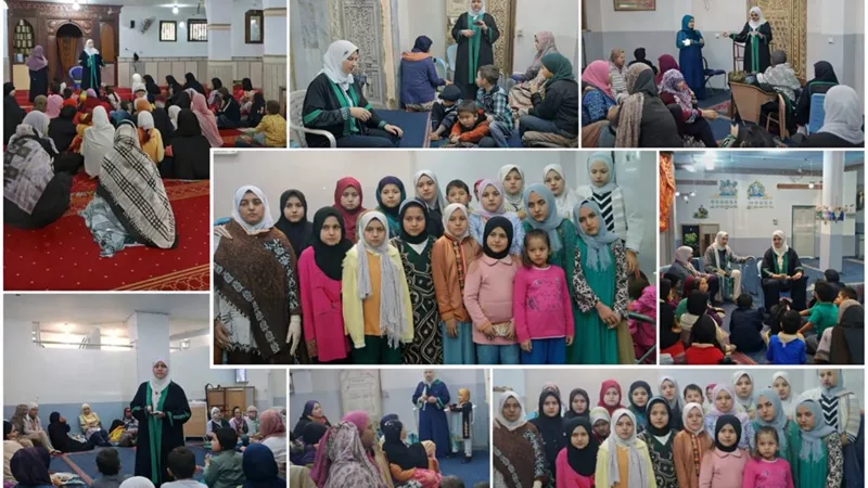 واعظات الأوقاف ينظمن سلسلة من الفعاليات الدعوية بعدد من المحافظات 