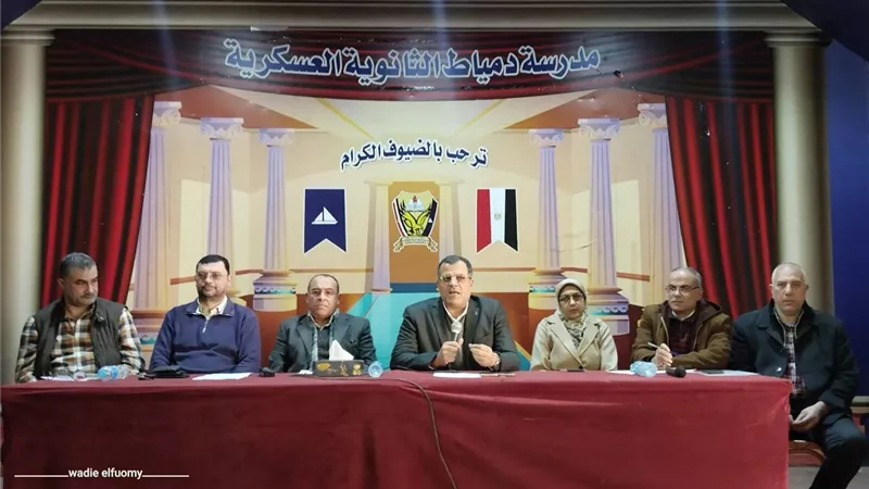 ياسر عمارة يضع خارطة الطريق لتأمين امتحانات الشهادة الإعدادية بدمياط