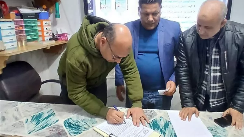 غلق السناتر ومراكز الدروس الخصوصية المخالفة بأبو المطامير في حملة مكبرة