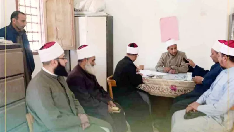 لمتابعة العمل الدعوي..جولة مرورية مكثفة بإدارتي النجيلة وبراني  بأوقاف مطروح