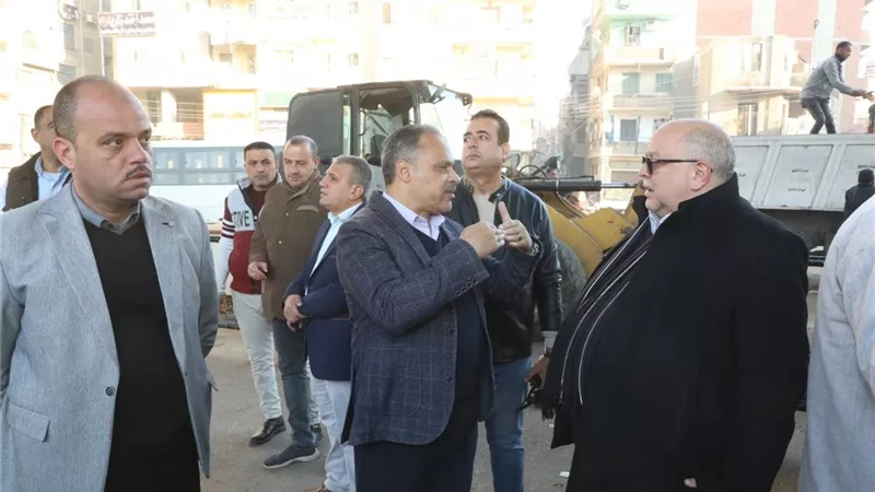 تحرك عاجل من محافظ الشرقية لمعاينة هبوط كوبري الصاغة