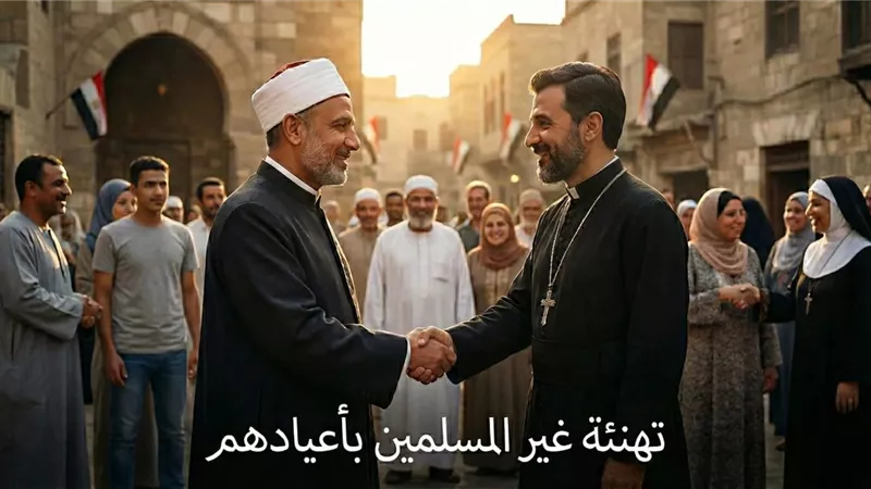 الأوقاف: تهنئة غير المسلمين بأعيادهم في مصر امتداد تاريخي وتمازج ثقافي 