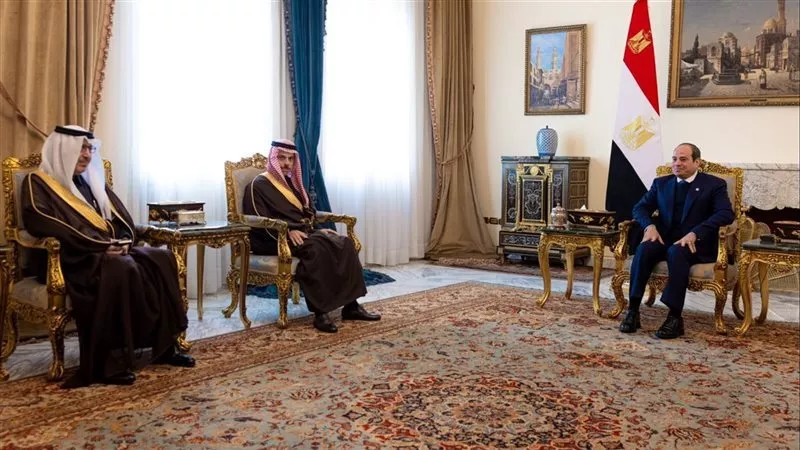 الرئيس السيسي يستقبل وزير الخارجية السعودي لبحث تعزيز العلاقات الثنائية|تفاصيل