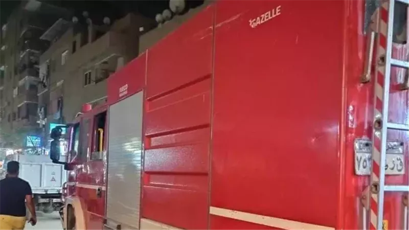 نشوب حريق بورشة تصنيع الفول السوداني بأكتوبر.. والحماية المدنية تحاول السيطرة 