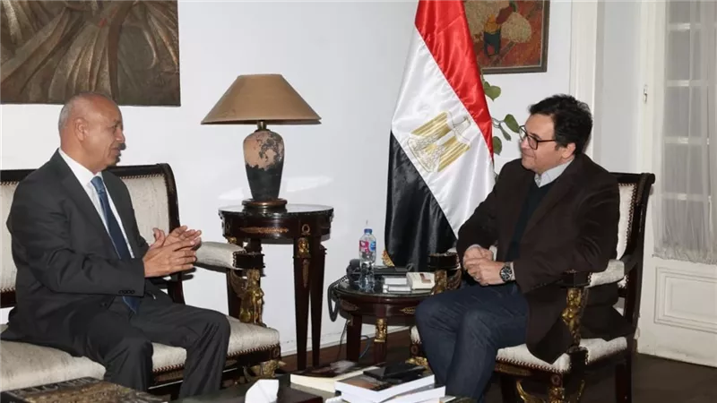 وزير الثقافة يستقبل النائب مصطفى بكري ويثمن تجربة فرقة «أناكوندا» 
