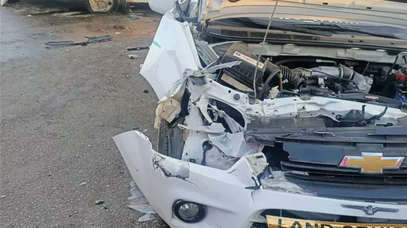 إصابة 5 أشخاص في تصادم سيارة نقل وميكروباص على الطريق الحر بالقليوبية