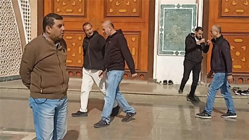تشييع جنازة حماة المخرج خالد دياب من مسجد الشرطة في أكتوبر |صور