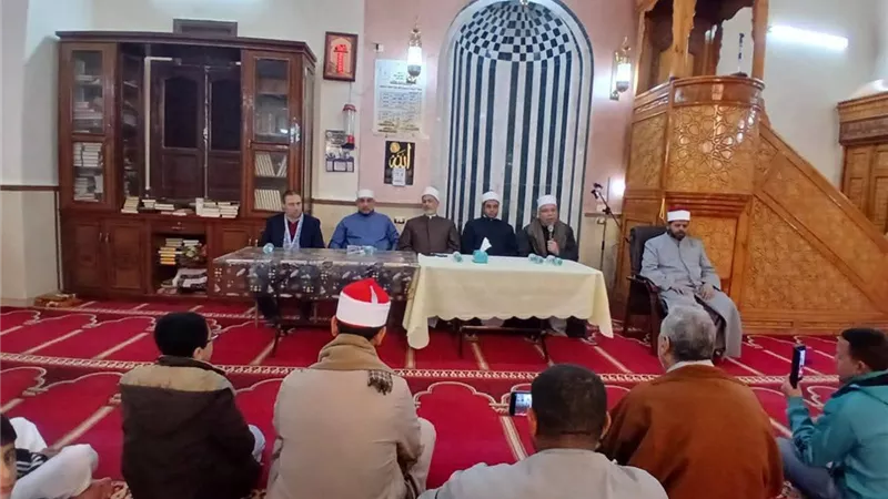 فضل شهر رجب وخطورة الغش بالامتحانات لقاءات توعوية لأوقاف بنى سويف 