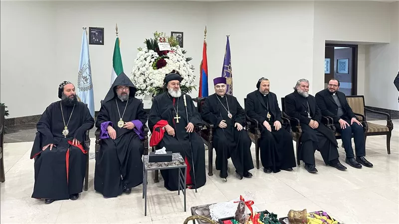 البطريرك مار إغناطيوس أفرام الثاني يهنئ الأرمن الأرثوذكس في دمشق بعيد الميلاد 