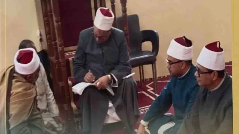 جولة مرورية مكثفة على إدارة أوقاف الضبعة لتعزيز الانضباط الإداري والدعوي